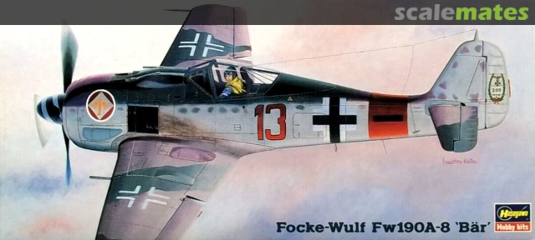 Boxart Focke-Wulf Fw 190 A-8 51375 Hasegawa