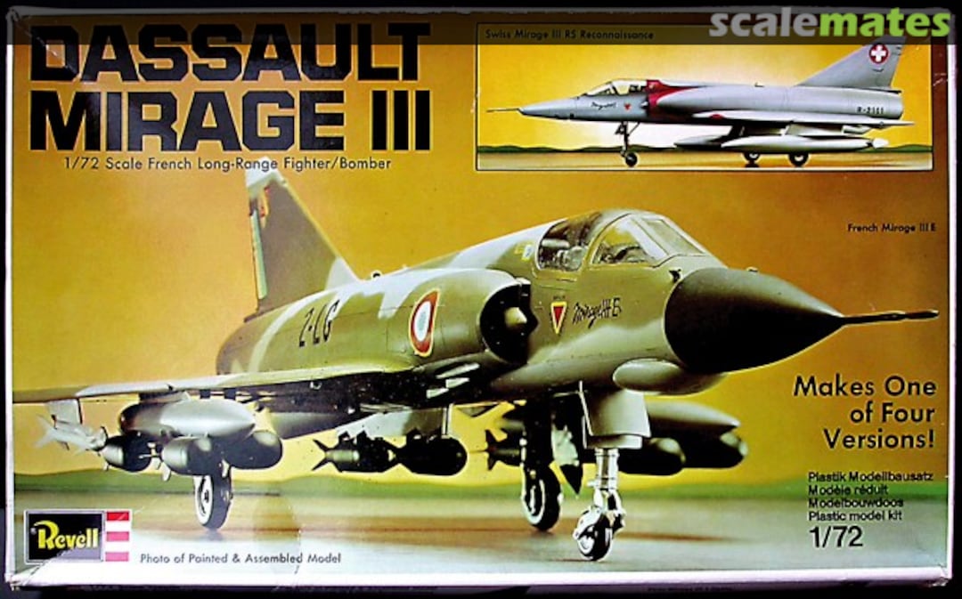 Boxart Dassault Mirage III H-225 Revell