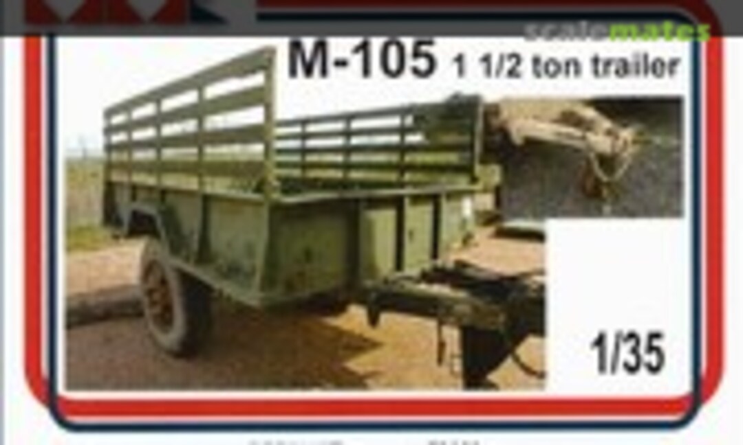 1:35 M105 1.5 ton trailer (MMK F3020)