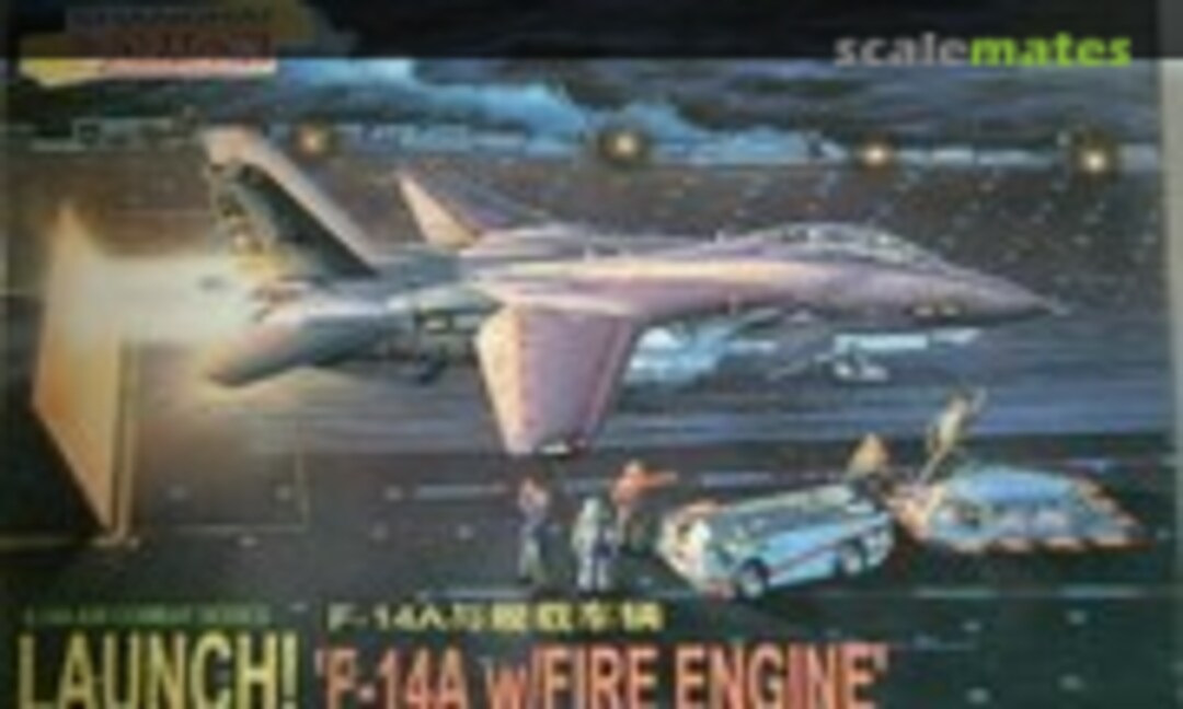 1:144 Launch! 'F-14A w/Fire Engine' (Shanghai Dragon 4020)