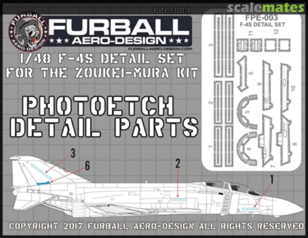 Boxart F-4S Detail Set FPE-003 Furball Aero-Design