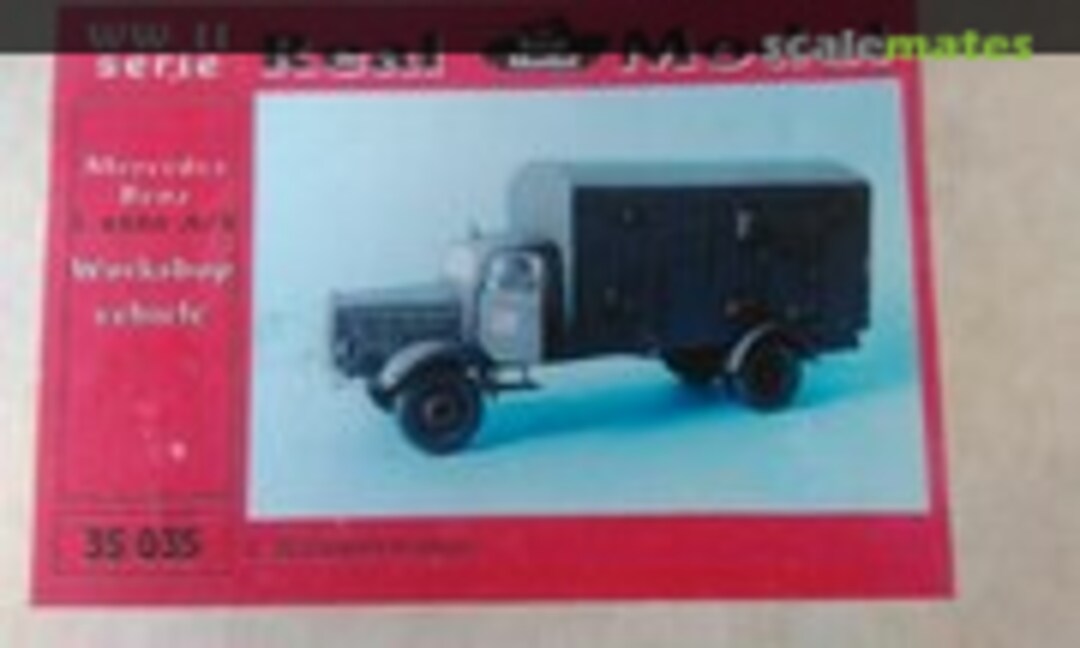 1:35 Mercedes Benz L 4500 A/S Workshop Vehicle (Real Model 35035)