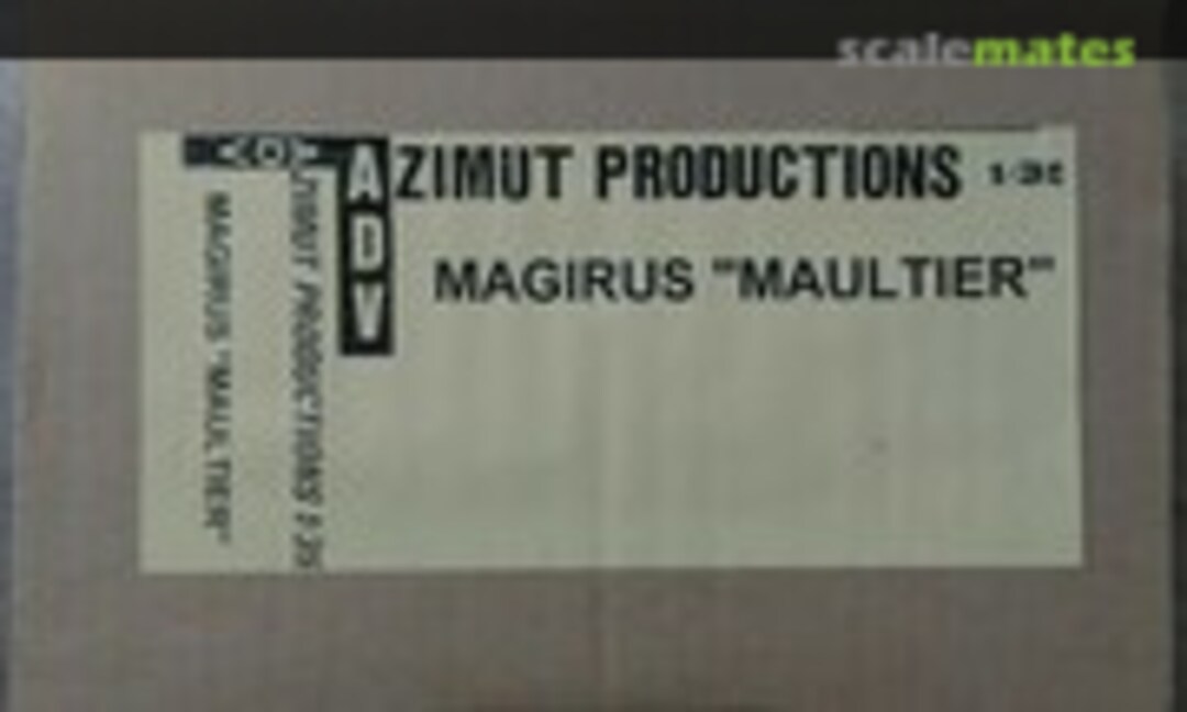 1:35 Magirus &quot;Maultier&quot; (ADV Azimut 35xxx)