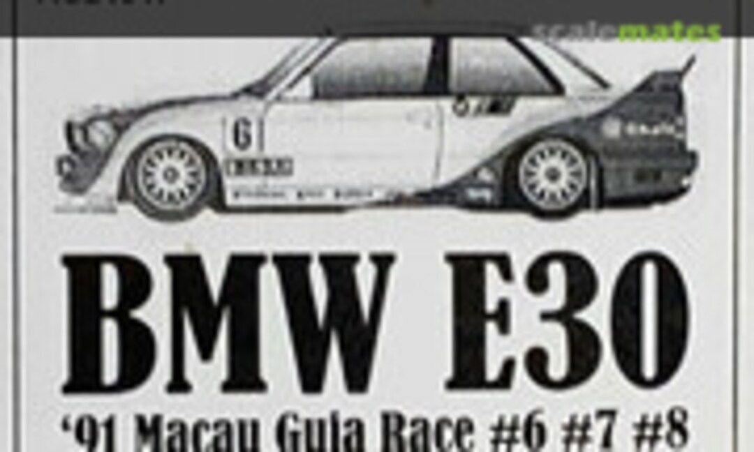 1:24 BMW E30 '91 Macau Guia Race (Auto-Colour AC24047K)