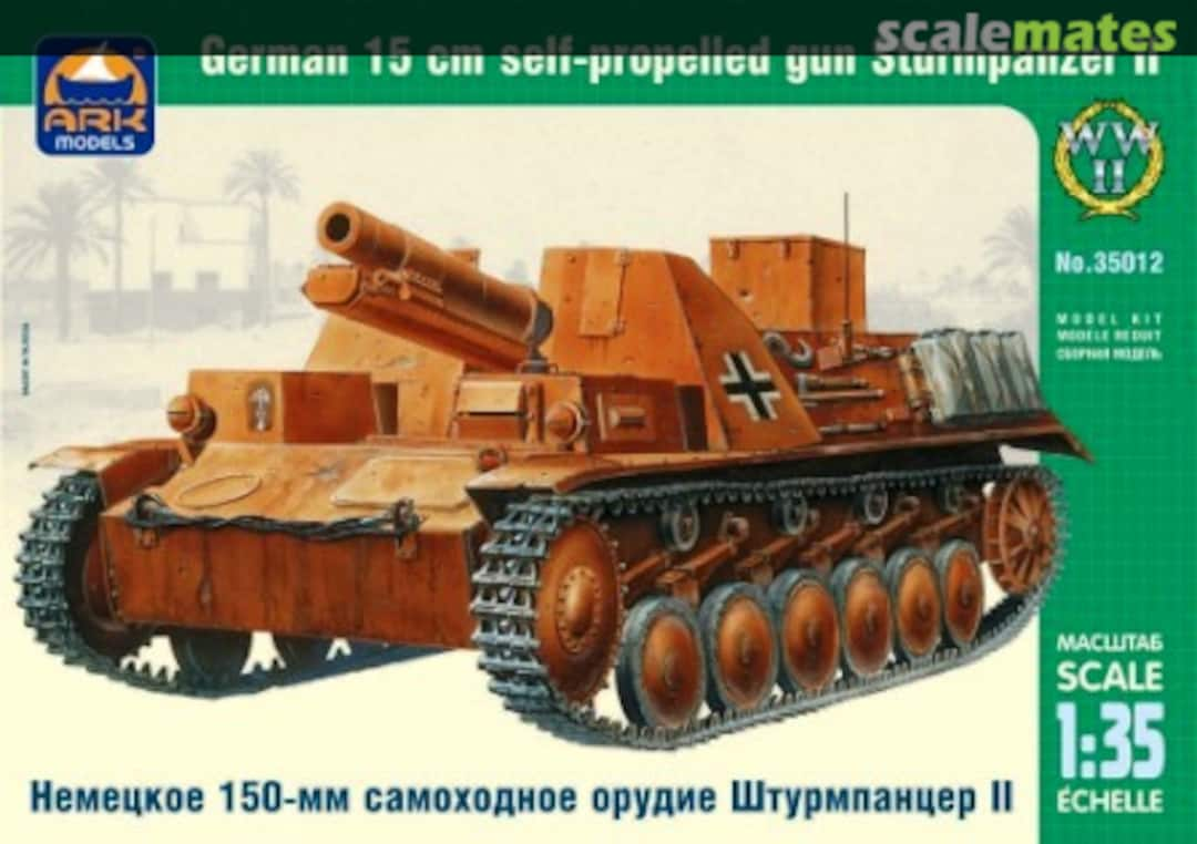 Boxart Sturmpanzer II 35012 Ark Models