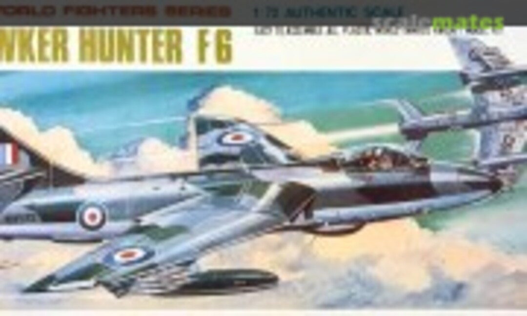 1:72 Hawker Hunter F6 (Bandai 8003)