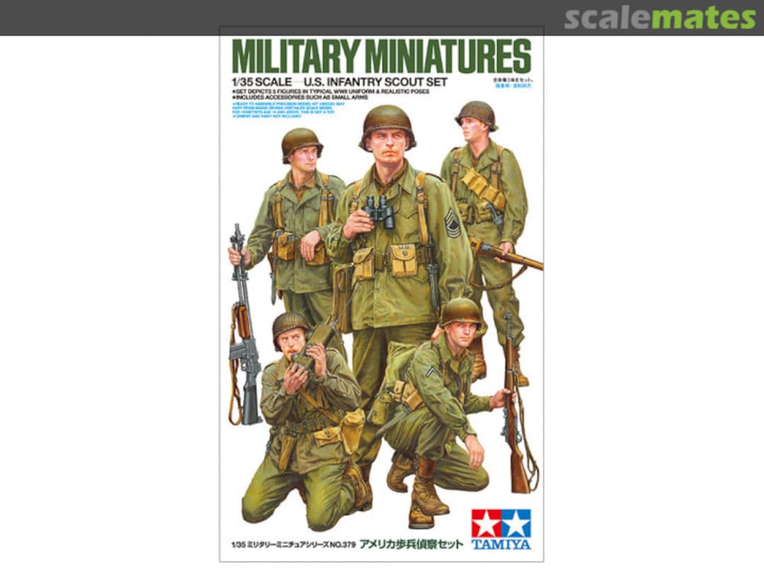 Boxart Infantry Scout Set 35379 Tamiya