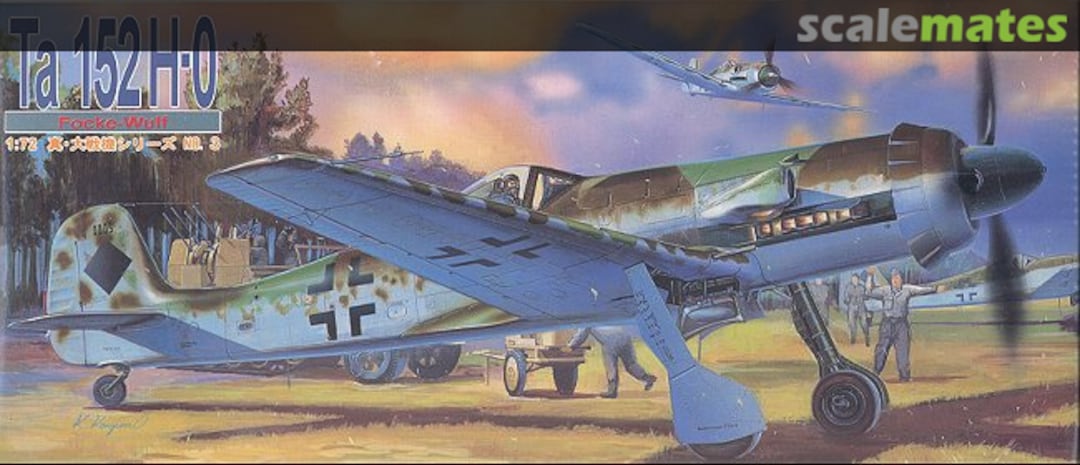 Boxart Focke-Wulf Ta 152H-0 016503 Aoshima