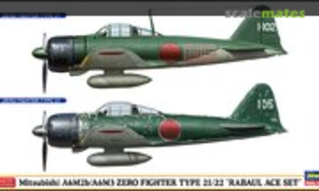 1:72 Mitsubishi A6M2b/A6M3 Zero Fighter Type 21/22 (Hasegawa 02437)