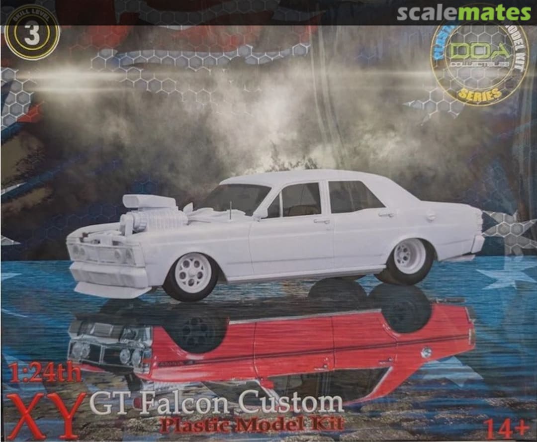 Boxart Ford Falcon XY GT-HO Phase 3 - Custom DDA243K DDA