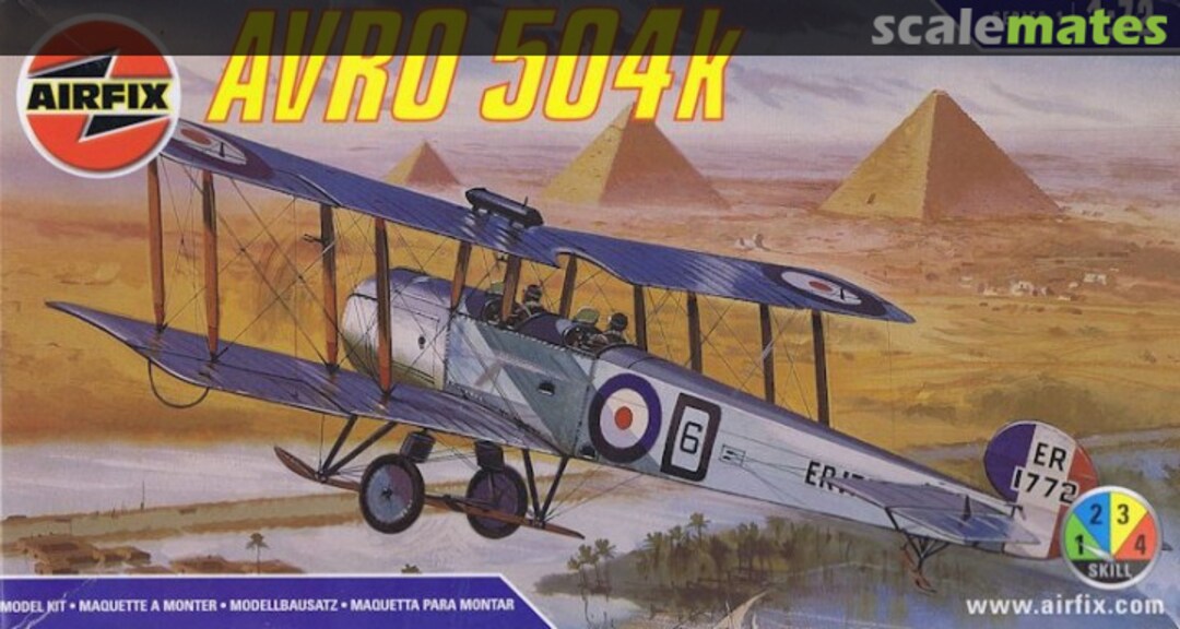 Boxart Avro 504k 01048 Airfix