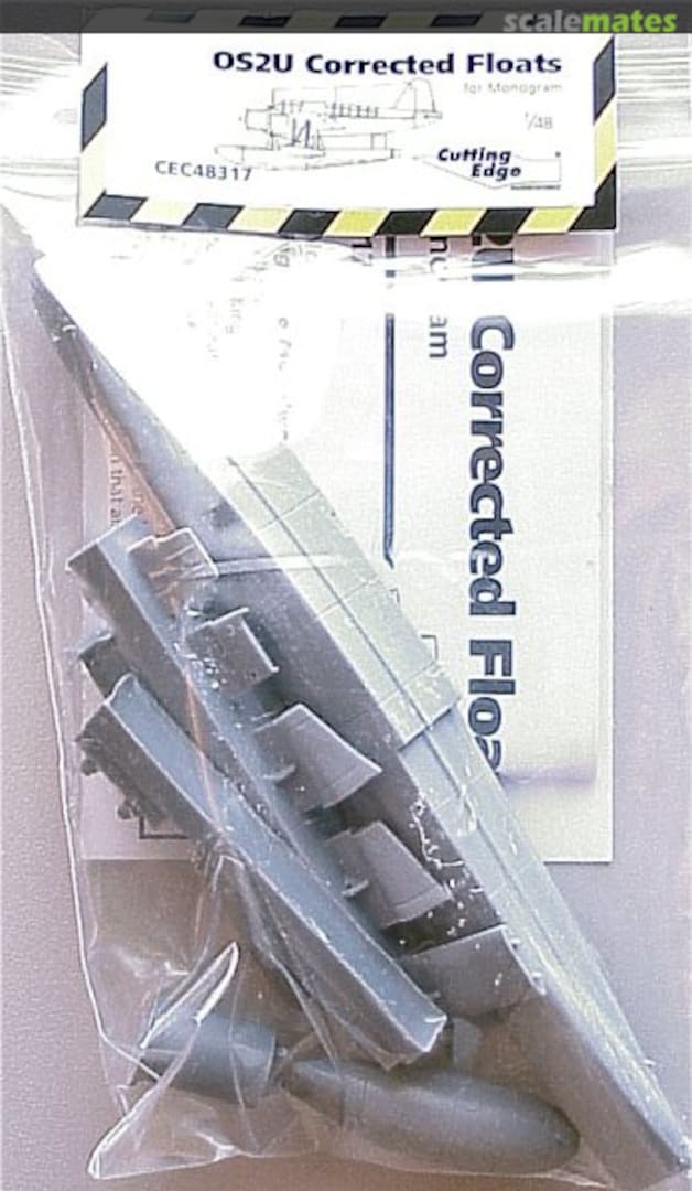 Boxart OS2U Corrected Main & Wing Floats CEC48317 Cutting Edge Modelworks