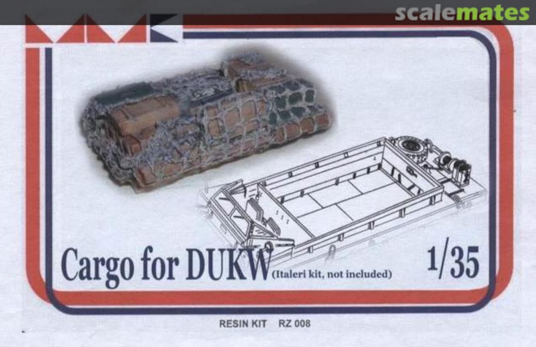 Boxart Cargo for DUKW RZ35008 MMK