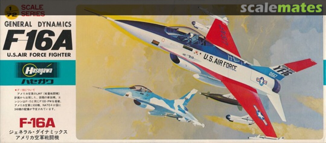 Boxart F-16A B21 Hasegawa