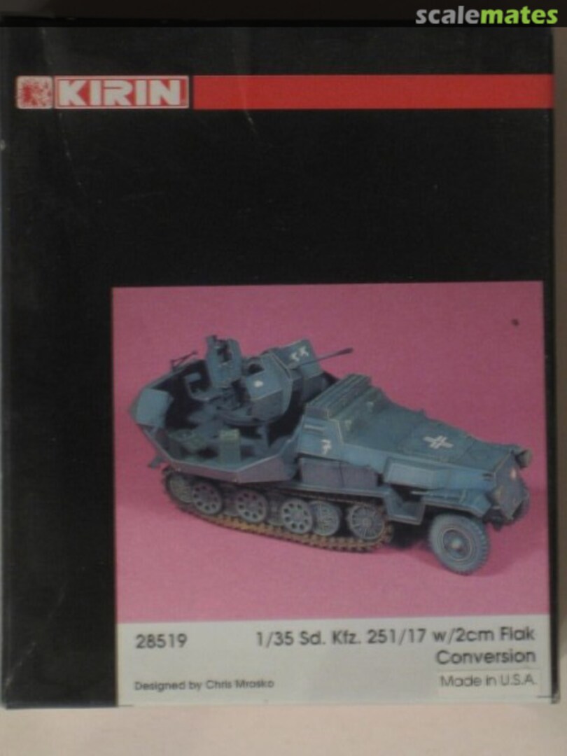 Boxart Sd.Kfz. 251/17 with 2cm Flak 28519 KIRIN