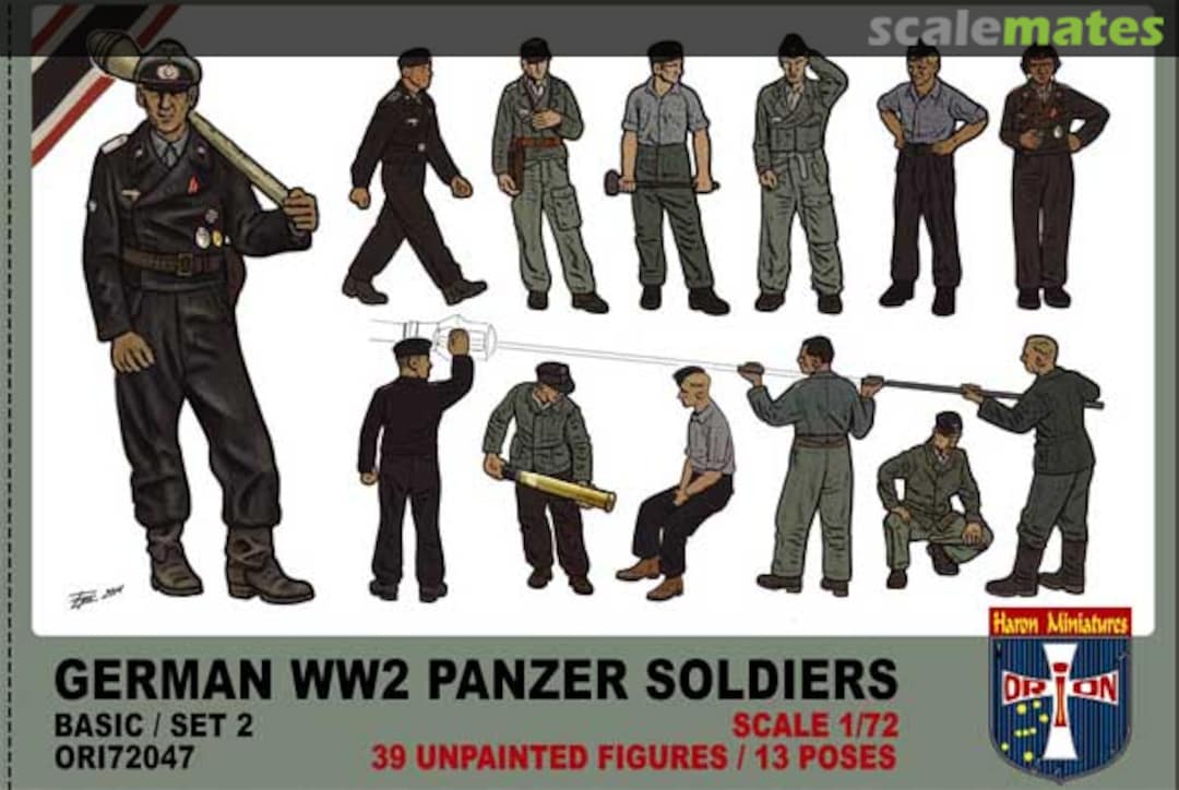 Boxart German Panzer Soldiers Set 2 ORI 72047 Orion/Haron