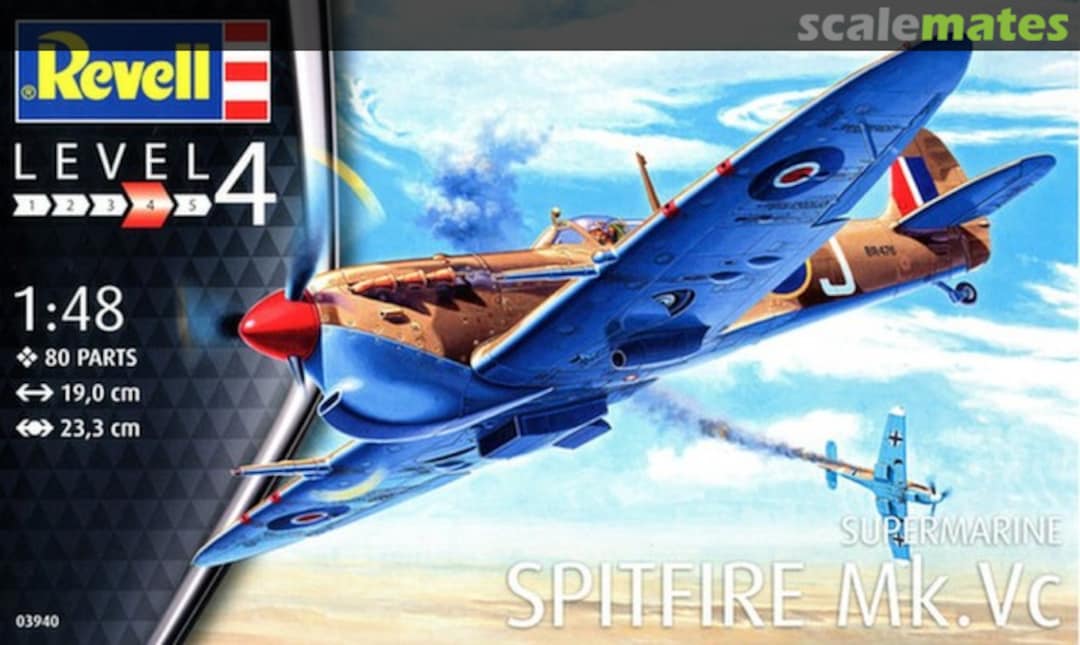 Boxart Spitfire Mk.Vc 03940 Revell