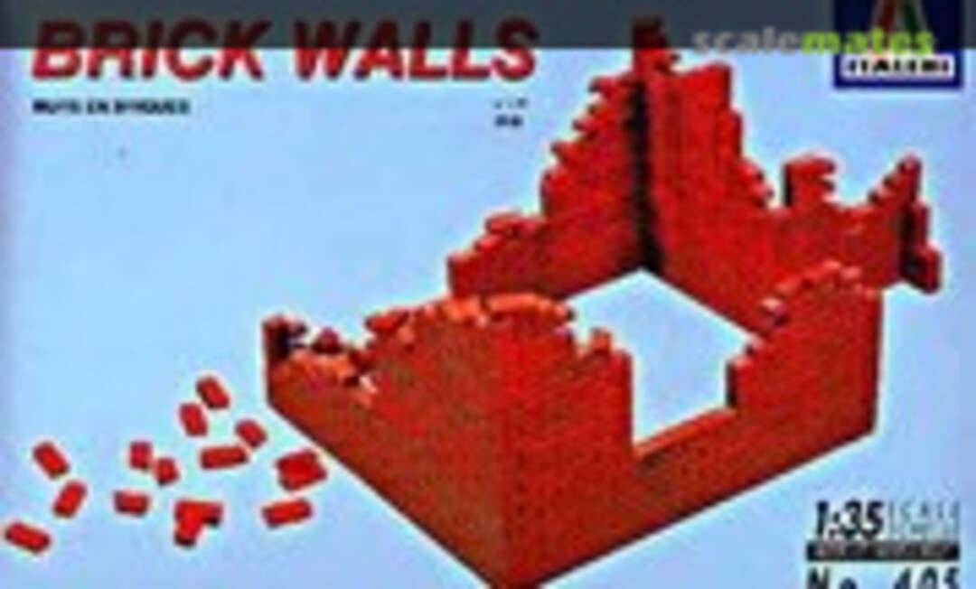 1:35 BRICK WALLS (Italeri 405)