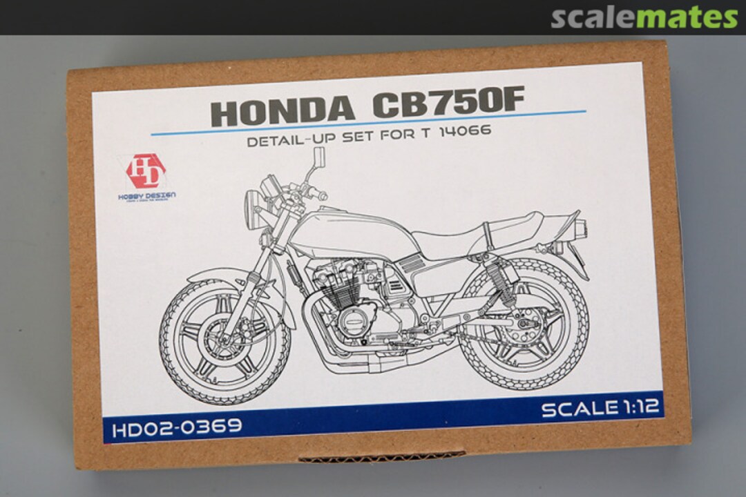 Boxart Honda CB750F Detail-up Set HD02-0369 Hobby Design