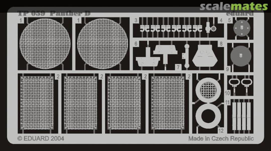 Boxart Panther Ausf.D TP059 Eduard