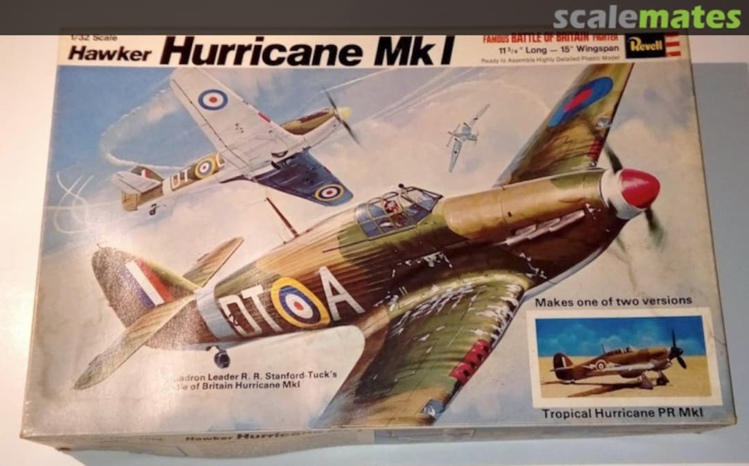 Boxart Hawker Hurricane Mk I H-217 Revell