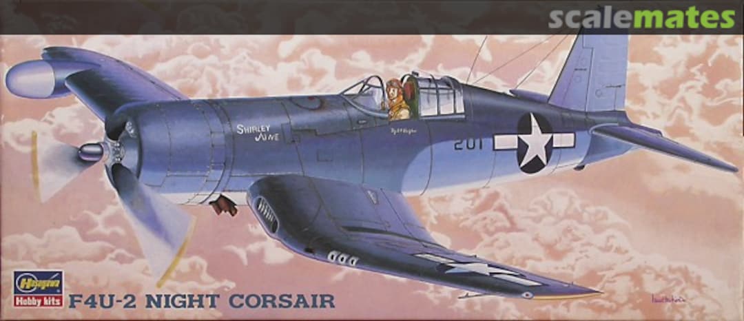 Boxart F4U-2 Night Corsair 51371 Hasegawa