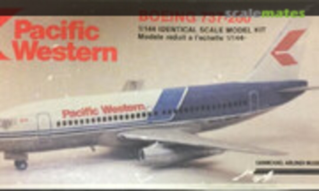 1:144 Boeing 737-200 (Carmichael Airliner Models Ltd NO-744-PW)