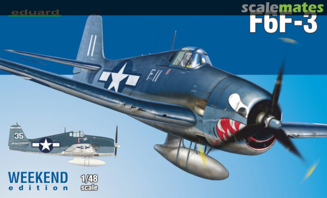 Boxart F6F-3 84160 Eduard