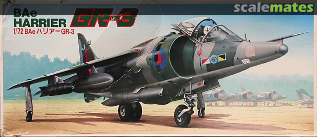 Boxart BAe Harrier GR-3 7A-B4 Fujimi