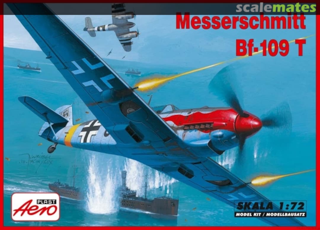 Boxart Messerschmitt Bf-109T 90019 Aeroplast