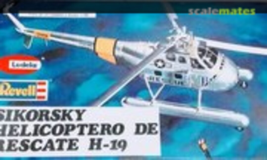 1:48 Sikorsky Helicoptero De Rescate H-19 (Revell/Lodela H-173)