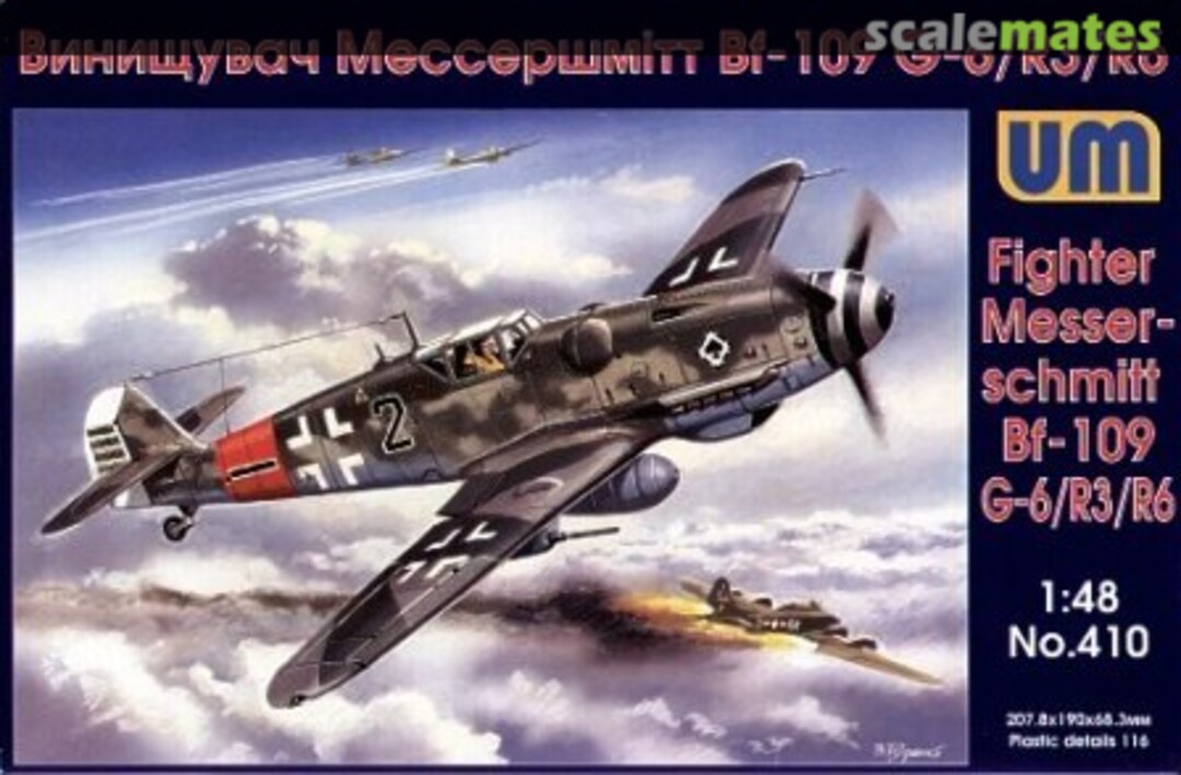 Boxart Fighter Messerschmitt Bf-109 G-6/R3/R6 410 UM 