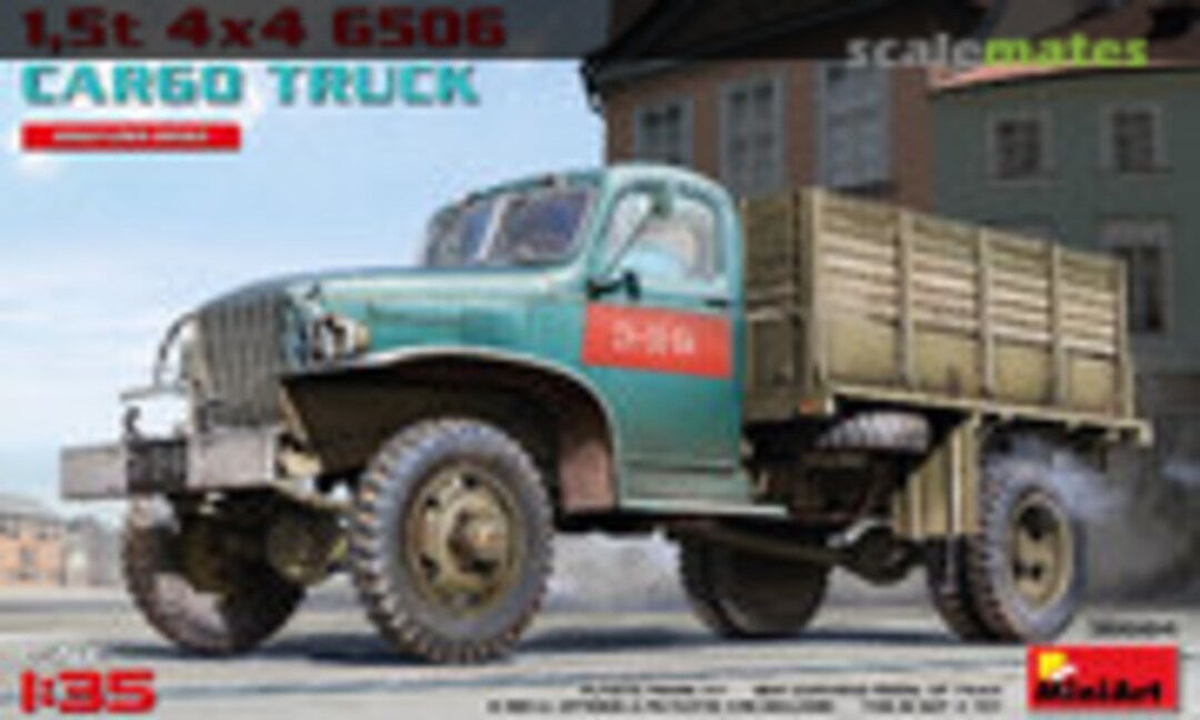 1:35 1,5T 4x4 G506 Cargo Truck (MiniArt 38064)