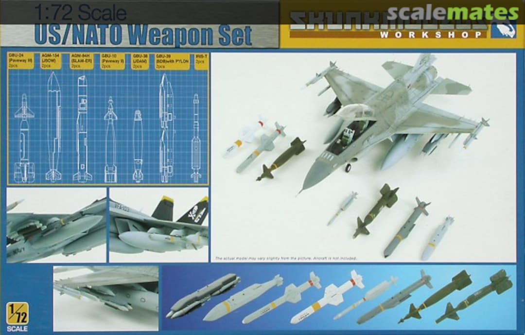 Boxart US/NATO Weapon Set 72002 Skunkmodels