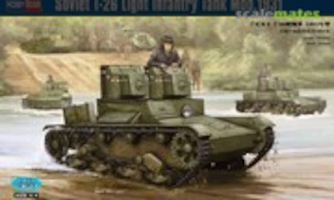 1:35 T-26 Light Infantry Tank (HobbyBoss 82494)