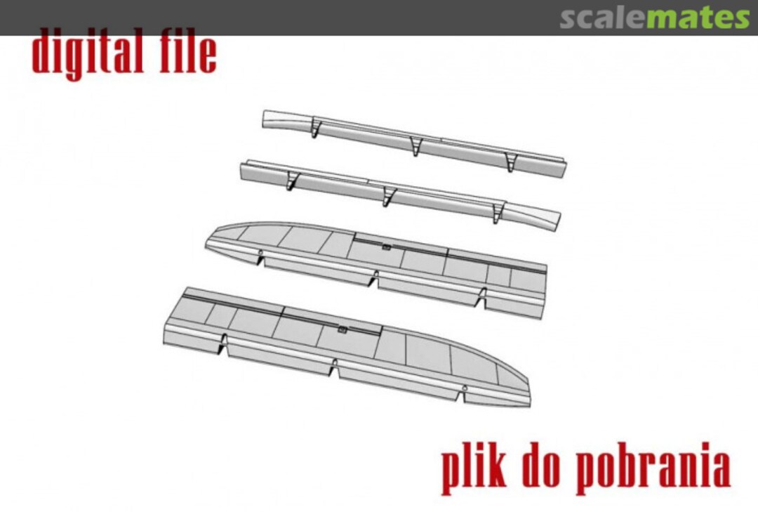 Boxart P-39/P-400 Wing's Ailerons 48014-3D Arma Hobby