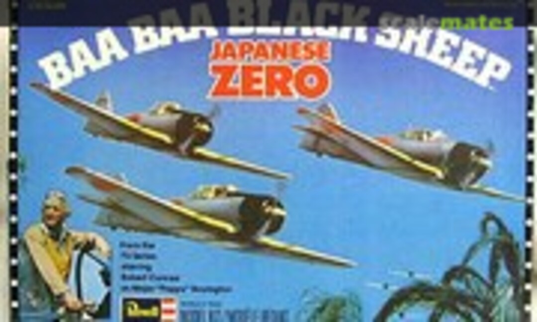 1:32 Baa Baa Black Sheep Japanese Zero (Revell H581)