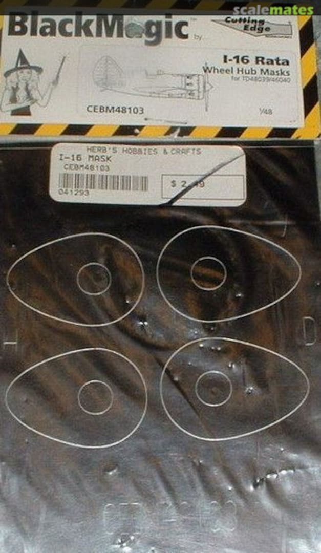 Boxart I-16 Wheel Hub Masks CEBM48103 Cutting Edge Modelworks