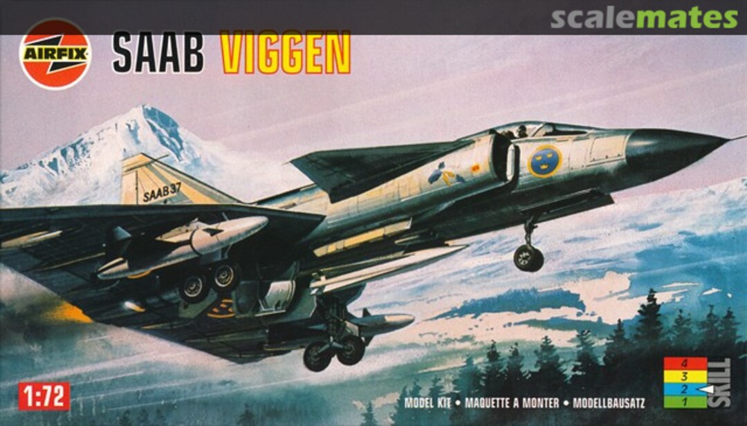 Boxart Saab Viggen 03015 Airfix