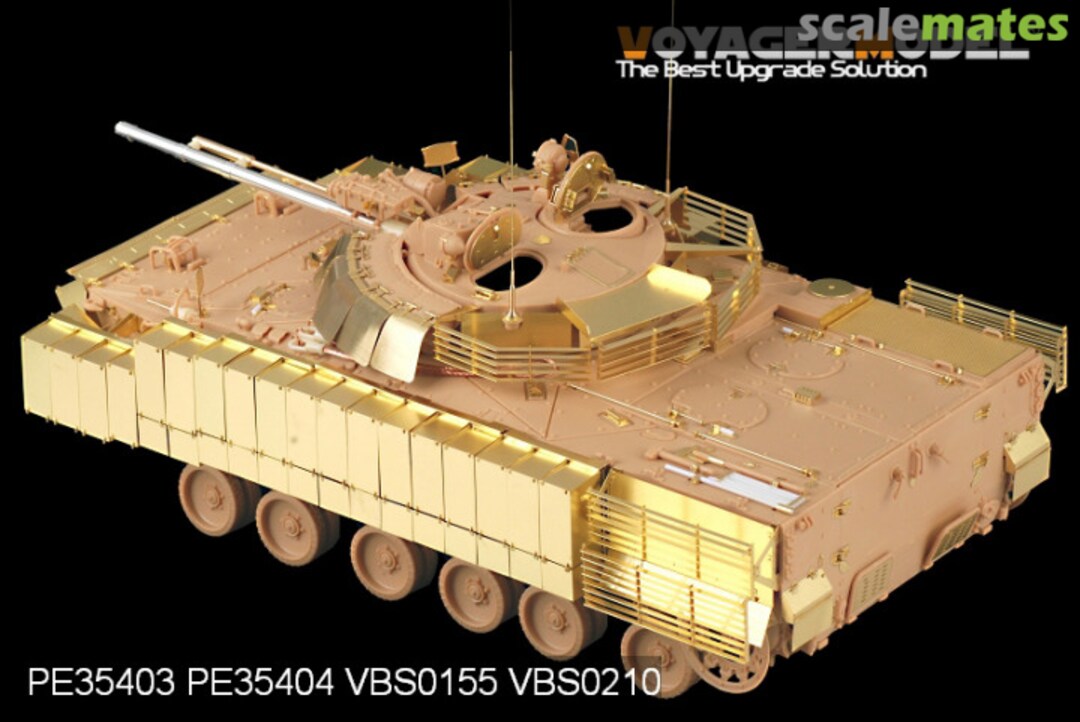 Boxart BMP-3 MICV w Slat Armour Basic Set PE35403 Voyager Model