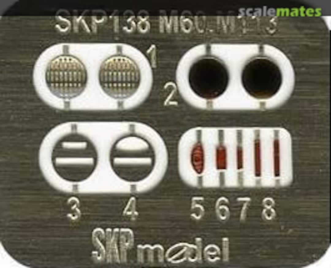 Boxart Lenses and taillights for M113/M60 SKP 138 SKP model