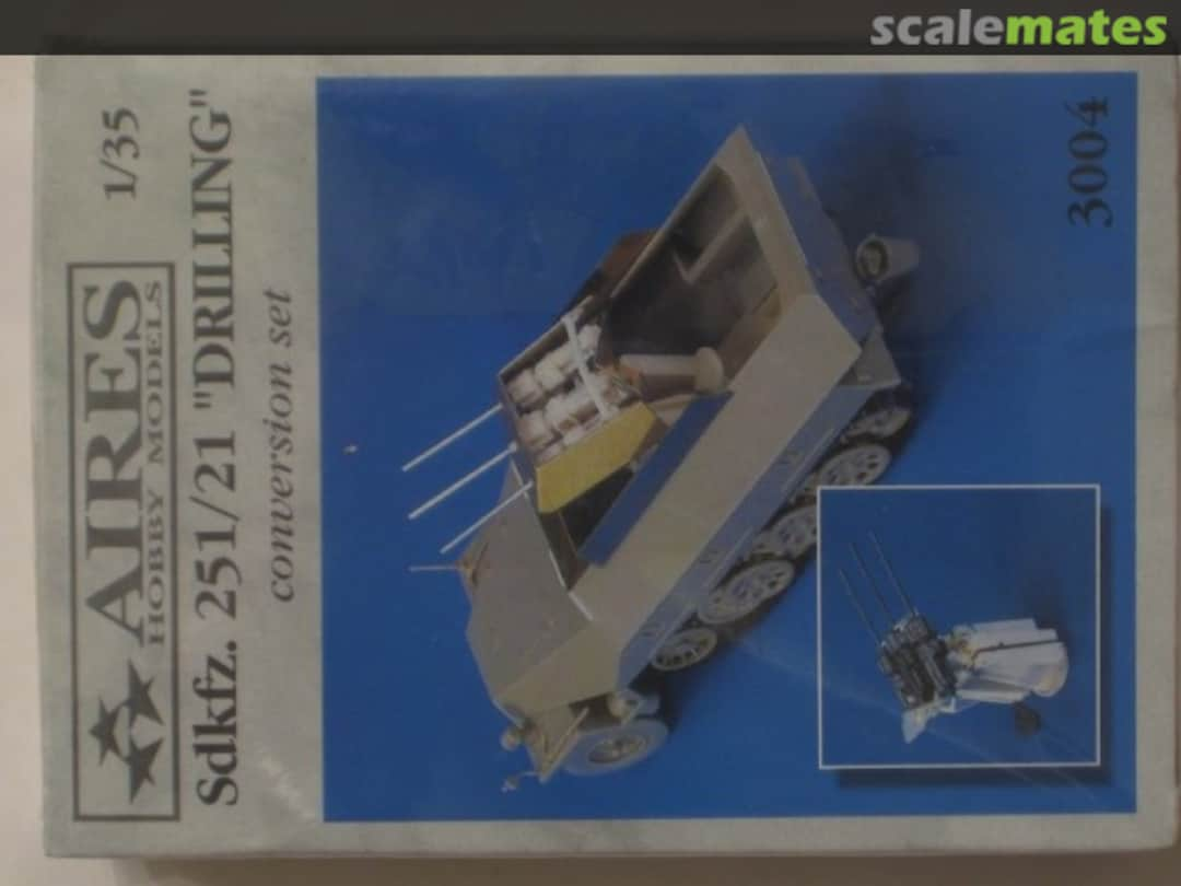 Boxart Sd.Kfz. 251/21 Drilling 3004 Aires