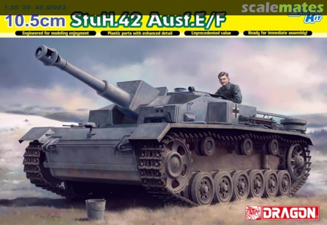 Boxart 10.5cm StuH.42 Ausf.E/F 6834 Dragon