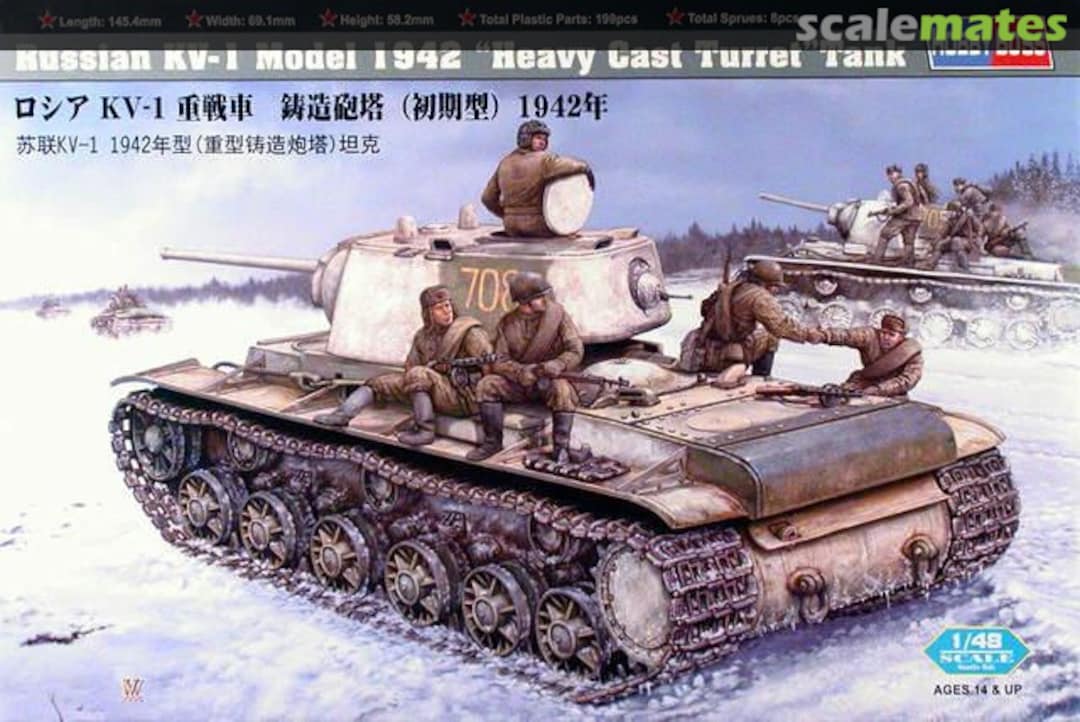 Boxart KV-I Model 1942 84813 HobbyBoss