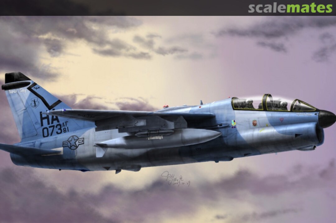 Boxart A-7K Corsair II 80347 HobbyBoss