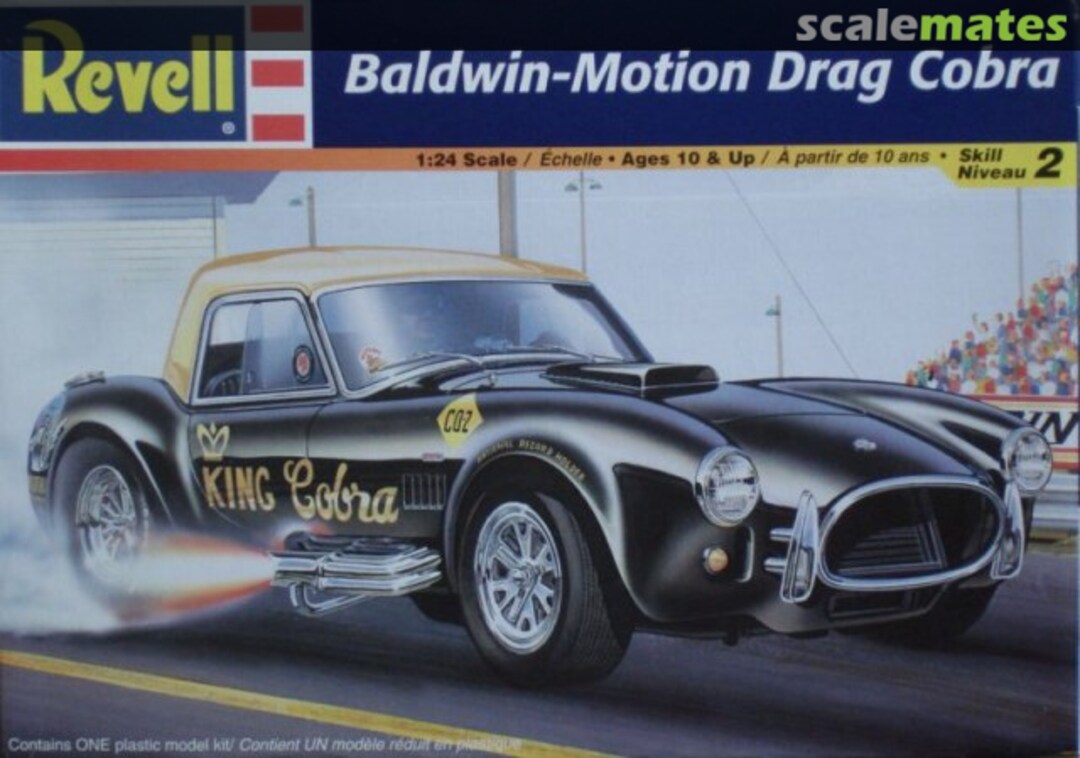 Boxart Baldwin-Motion Drag Cobra 85-7664 Revell