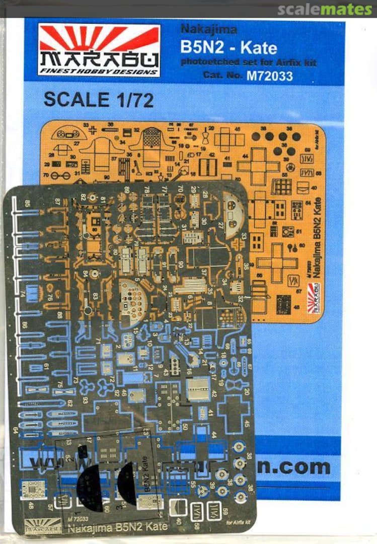 Boxart Nakajima B5N2 Kate M72033 Marabu