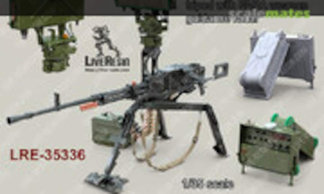 1:35 NSV-NSVS UTES - Soviet-Russian 12.7mm calibre heavy machine gun (Live Resin LRE-35336)