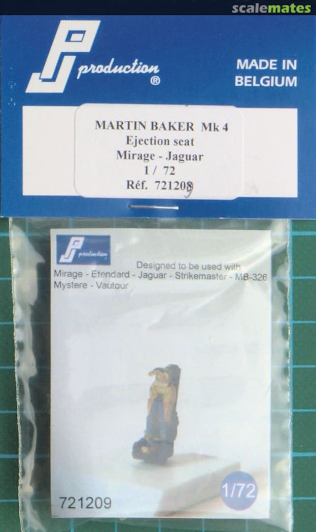 Boxart Martin-Baker Mk.4 ejection seat 721209 PJ Production