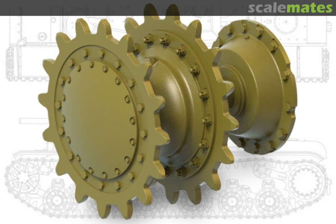 Boxart KV-1/2 Early Drive Sprocket 35239 Miniarm